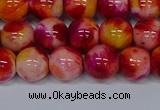 CMJ403 15.5 inches 10mm round rainbow jade beads wholesale