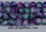 CMJ408 15.5 inches 6mm round rainbow jade beads wholesale