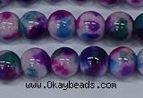 CMJ410 15.5 inches 10mm round rainbow jade beads wholesale