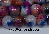 CMJ432 15.5 inches 12mm round rainbow jade beads wholesale