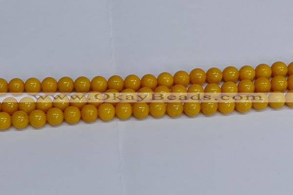 CMJ46 15.5 inches 10mm round Mashan jade beads wholesale