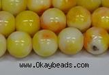 CMJ509 15.5 inches 12mm round rainbow jade beads wholesale