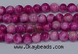 CMJ526 15.5 inches 4mm round rainbow jade beads wholesale