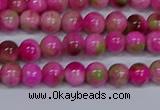 CMJ548 15.5 inches 6mm round rainbow jade beads wholesale