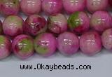 CMJ550 15.5 inches 10mm round rainbow jade beads wholesale