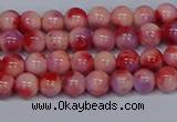 CMJ618 15.5 inches 6mm round rainbow jade beads wholesale