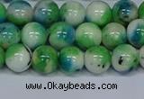 CMJ627 15.5 inches 10mm round rainbow jade beads wholesale