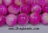 CMJ642 15.5 inches 12mm round rainbow jade beads wholesale