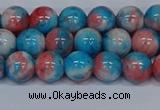 CMJ661 15.5 inches 8mm round rainbow jade beads wholesale