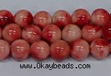 CMJ682 15.5 inches 8mm round rainbow jade beads wholesale