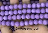 CMJ818 15.5 inches 10mm round matte Mashan jade beads wholesale