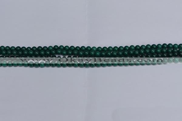 CMJ85 15.5 inches 4mm round Mashan jade beads wholesale