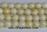 CMJ900 15.5 inches 4mm round Mashan jade beads wholesale