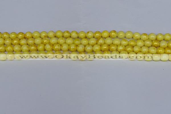 CMJ905 15.5 inches 4mm round Mashan jade beads wholesale