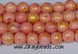 CMJ910 15.5 inches 4mm round Mashan jade beads wholesale