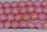 CMJ915 15.5 inches 4mm round Mashan jade beads wholesale