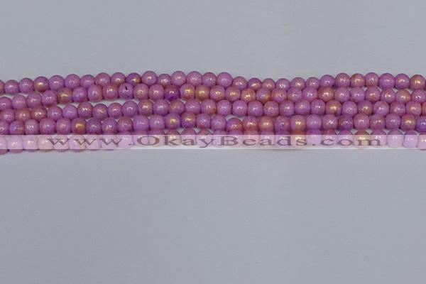 CMJ920 15.5 inches 4mm round Mashan jade beads wholesale