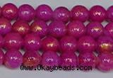 CMJ925 15.5 inches 4mm round Mashan jade beads wholesale