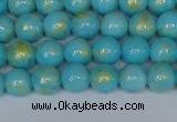 CMJ965 15.5 inches 4mm round Mashan jade beads wholesale