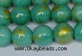 CMJ973 15.5 inches 10mm round Mashan jade beads wholesale