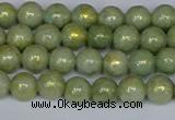 CMJ980 15.5 inches 4mm round Mashan jade beads wholesale