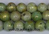 CMJ981 15.5 inches 6mm round Mashan jade beads wholesale