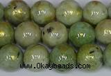 CMJ982 15.5 inches 8mm round Mashan jade beads wholesale