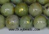 CMJ983 15.5 inches 10mm round Mashan jade beads wholesale