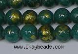 CMJ991 15.5 inches 6mm round Mashan jade beads wholesale