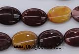 CMK141 15.5 inches 13*18mm oval mookaite beads wholesale