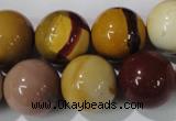 CMK207 15.5 inches 16mm round mookaite gemstone beads wholesale