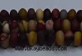 CMK300 15.5 inches 4*6mm rondelle matte mookaite beads wholesale