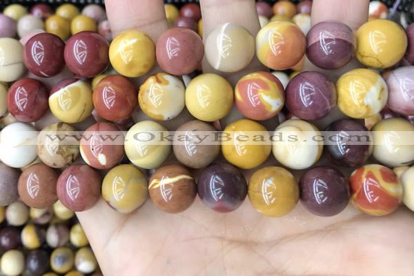 CMK349 15.5 inches 12mm round mookaite jasper beads wholesale