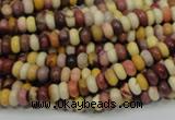 CMK62 15.5 inches 3*6mm rondelle mookaite gemstone beads wholesale