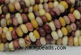 CMK63 15.5 inches 4*8mm rondelle mookaite gemstone beads wholesale