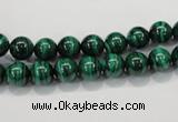 CMN150 AA grade 6mm round natural malachite beads Wholesale