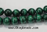 CMN152 AA grade 10mm round natural malachite beads Wholesale