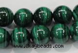 CMN156 AA grade 18mm round natural malachite beads Wholesale