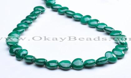 CMN19 A grade 4*8mm heart natural malachite beads Wholesale