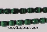 CMN218 15.5 inches 7*9mm teardrop natural malachite beads wholesale