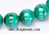 CMN39 AB grade 8mm round natural malachite beads Wholesale