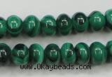 CMN400 15.5 inches 4*6mm rondelle natural malachite beads wholesale