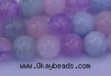 CMQ352 15.5 inches 8mm round mixed quartz beads wholesale