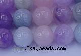 CMQ353 15.5 inches 10mm round mixed quartz beads wholesale