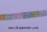 CMQ361 15.5 inches 6mm round rainbow quartz beads wholesale