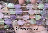 CMQ512 15.5 inches 10*12mm - 13*18mm nuggets colorfull quartz beads