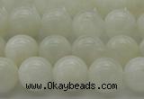 CMS1032 15.5 inches 8mm round A grade white moonstone beads