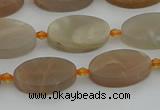 CMS1144 15.5 inches 12*20mm oval moonstone gemstone beads