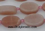 CMS1147 15.5 inches 12*20mm oval moonstone gemstone beads