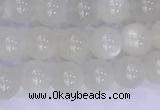 CMS1486 15.5 inches 6mm round white moonstone beads wholesale